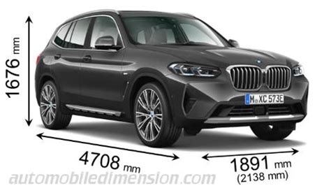 Bmw X3 Length And Width